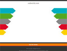 Tablet Screenshot of cottochiti.com